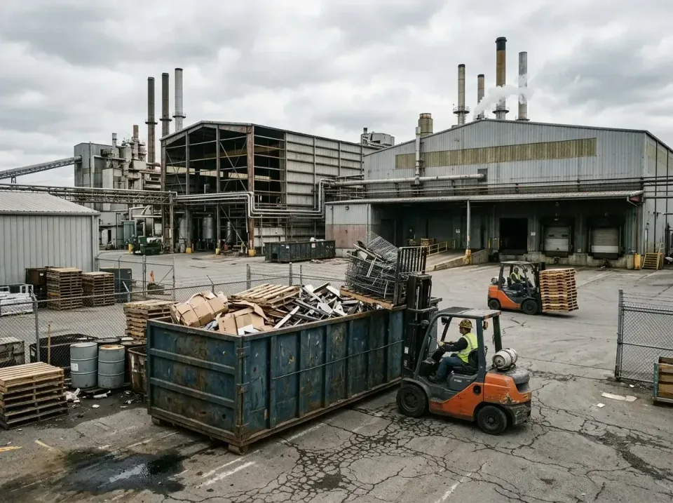 industrial-factory-scrap-conta-003 — frequently asked questions, Cheap Roll-off Dumpster Rentals in Lima, PA